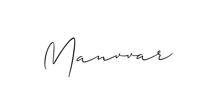 How to make Manvvar name signature. Use Allison_Script style for creating short signs online. This is the latest handwritten sign. Manvvar signature style 2 images and pictures png