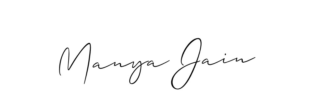 You can use this online signature creator to create a handwritten signature for the name Manya Jain. This is the best online autograph maker. Manya Jain signature style 2 images and pictures png