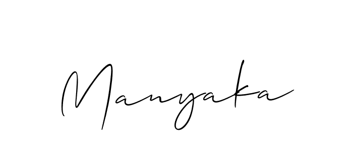 Once you've used our free online signature maker to create your best signature Allison_Script style, it's time to enjoy all of the benefits that Manyaka name signing documents. Manyaka signature style 2 images and pictures png