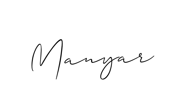 It looks lik you need a new signature style for name Manyar. Design unique handwritten (Allison_Script) signature with our free signature maker in just a few clicks. Manyar signature style 2 images and pictures png