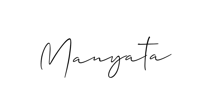 Manyata stylish signature style. Best Handwritten Sign (Allison_Script) for my name. Handwritten Signature Collection Ideas for my name Manyata. Manyata signature style 2 images and pictures png