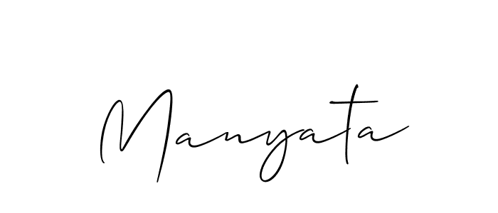 Similarly Allison_Script is the best handwritten signature design. Signature creator online .You can use it as an online autograph creator for name Manyata. Manyata signature style 2 images and pictures png