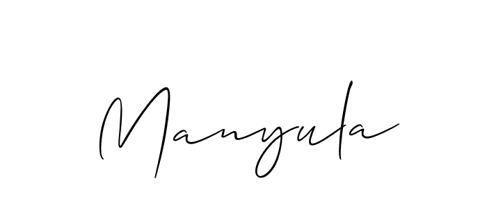 if you are searching for the best signature style for your name Manyula. so please give up your signature search. here we have designed multiple signature styles  using Allison_Script. Manyula signature style 2 images and pictures png