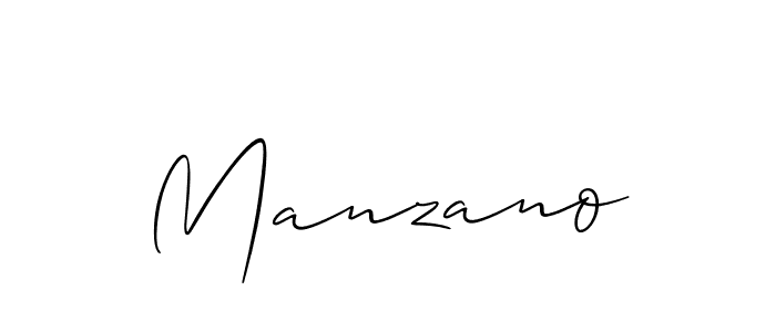 Manzano stylish signature style. Best Handwritten Sign (Allison_Script) for my name. Handwritten Signature Collection Ideas for my name Manzano. Manzano signature style 2 images and pictures png