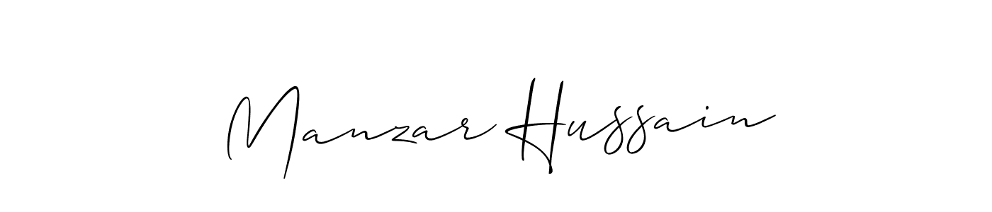This is the best signature style for the Manzar Hussain name. Also you like these signature font (Allison_Script). Mix name signature. Manzar Hussain signature style 2 images and pictures png
