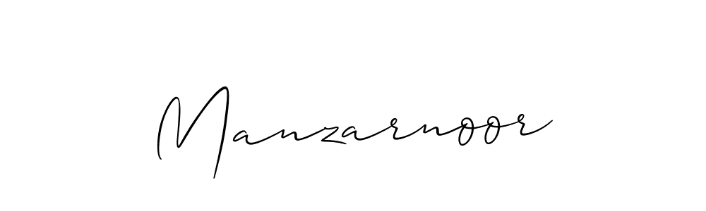 Make a beautiful signature design for name Manzarnoor. Use this online signature maker to create a handwritten signature for free. Manzarnoor signature style 2 images and pictures png