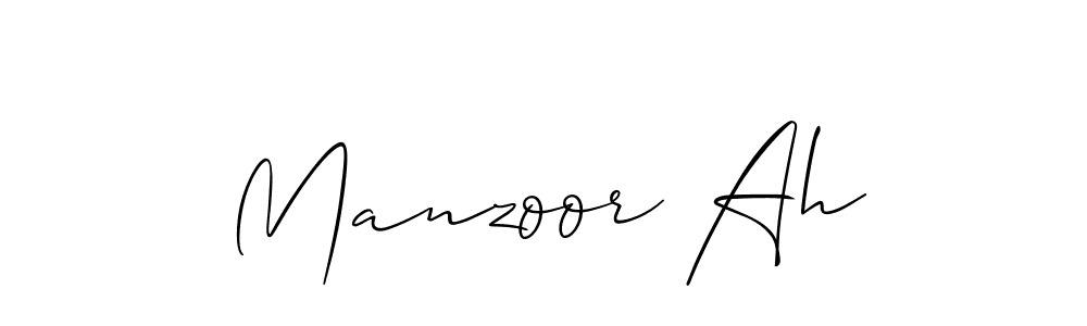 Best and Professional Signature Style for Manzoor Ah. Allison_Script Best Signature Style Collection. Manzoor Ah signature style 2 images and pictures png