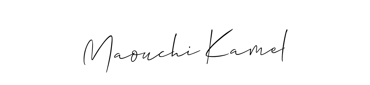 You can use this online signature creator to create a handwritten signature for the name Maouchi Kamel. This is the best online autograph maker. Maouchi Kamel signature style 2 images and pictures png