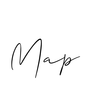 Create a beautiful signature design for name Map. With this signature (Allison_Script) fonts, you can make a handwritten signature for free. Map signature style 2 images and pictures png