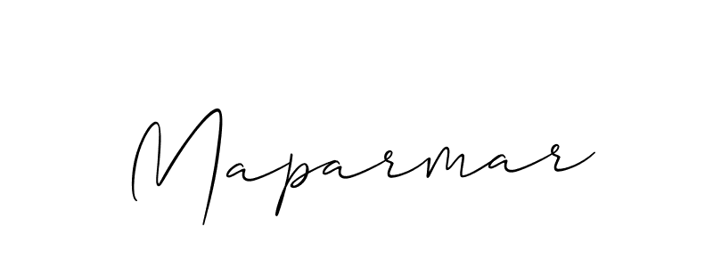 Also we have Maparmar name is the best signature style. Create professional handwritten signature collection using Allison_Script autograph style. Maparmar signature style 2 images and pictures png