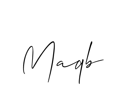 if you are searching for the best signature style for your name Maqb. so please give up your signature search. here we have designed multiple signature styles  using Allison_Script. Maqb signature style 2 images and pictures png
