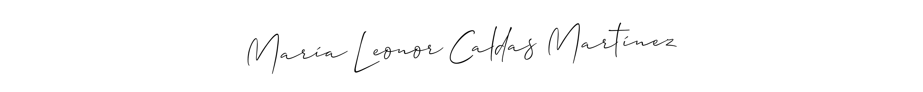 Once you've used our free online signature maker to create your best signature Allison_Script style, it's time to enjoy all of the benefits that María Leonor Caldas Martínez name signing documents. María Leonor Caldas Martínez signature style 2 images and pictures png