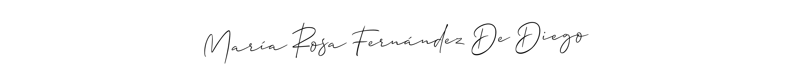 See photos of María Rosa Fernández De Diego official signature by Spectra . Check more albums & portfolios. Read reviews & check more about Allison_Script font. María Rosa Fernández De Diego signature style 2 images and pictures png