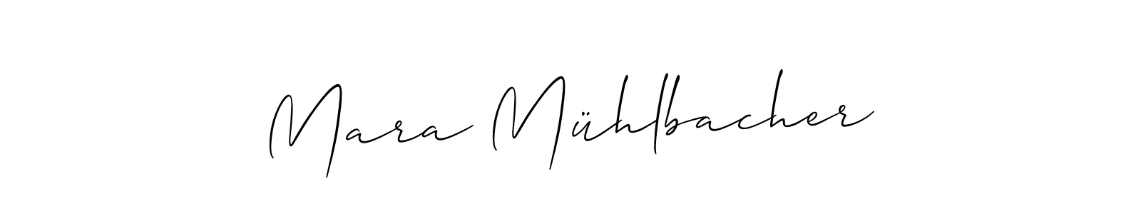 You can use this online signature creator to create a handwritten signature for the name Mara Mühlbacher. This is the best online autograph maker. Mara Mühlbacher signature style 2 images and pictures png