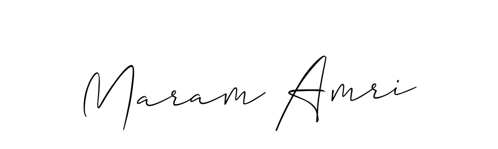 Check out images of Autograph of Maram Amri name. Actor Maram Amri Signature Style. Allison_Script is a professional sign style online. Maram Amri signature style 2 images and pictures png