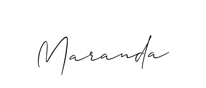 Also You can easily find your signature by using the search form. We will create Maranda name handwritten signature images for you free of cost using Allison_Script sign style. Maranda signature style 2 images and pictures png