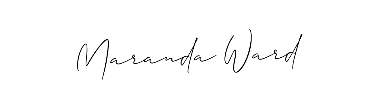 See photos of Maranda Ward official signature by Spectra . Check more albums & portfolios. Read reviews & check more about Allison_Script font. Maranda Ward signature style 2 images and pictures png