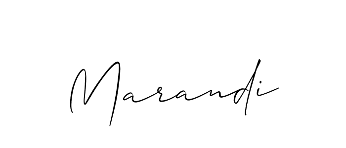 Similarly Allison_Script is the best handwritten signature design. Signature creator online .You can use it as an online autograph creator for name Marandi. Marandi signature style 2 images and pictures png