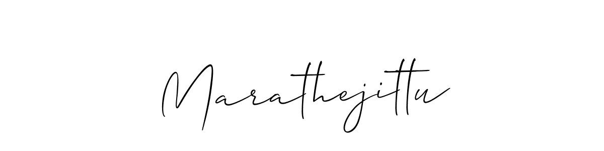 Once you've used our free online signature maker to create your best signature Allison_Script style, it's time to enjoy all of the benefits that Marathejittu name signing documents. Marathejittu signature style 2 images and pictures png