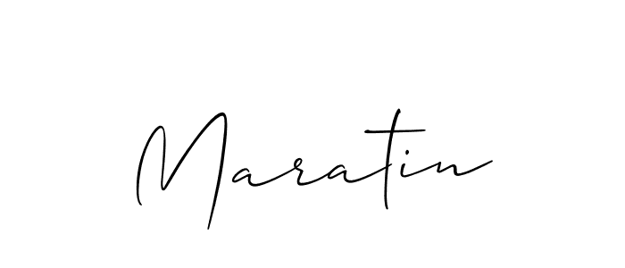 You should practise on your own different ways (Allison_Script) to write your name (Maratin) in signature. don't let someone else do it for you. Maratin signature style 2 images and pictures png