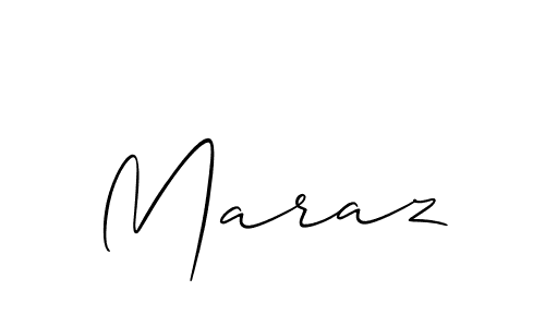 if you are searching for the best signature style for your name Maraz. so please give up your signature search. here we have designed multiple signature styles  using Allison_Script. Maraz signature style 2 images and pictures png