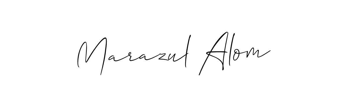 Once you've used our free online signature maker to create your best signature Allison_Script style, it's time to enjoy all of the benefits that Marazul Alom name signing documents. Marazul Alom signature style 2 images and pictures png