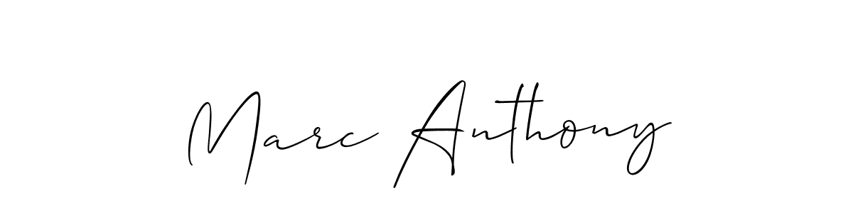if you are searching for the best signature style for your name Marc Anthony. so please give up your signature search. here we have designed multiple signature styles  using Allison_Script. Marc Anthony signature style 2 images and pictures png