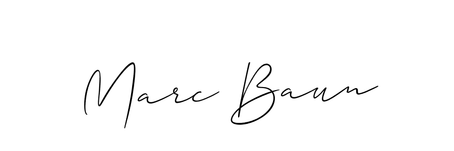 See photos of Marc Baun official signature by Spectra . Check more albums & portfolios. Read reviews & check more about Allison_Script font. Marc Baun signature style 2 images and pictures png