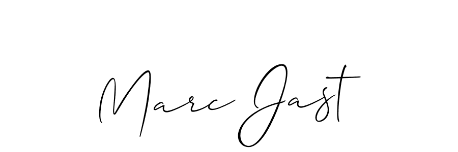 if you are searching for the best signature style for your name Marc Jast. so please give up your signature search. here we have designed multiple signature styles  using Allison_Script. Marc Jast signature style 2 images and pictures png