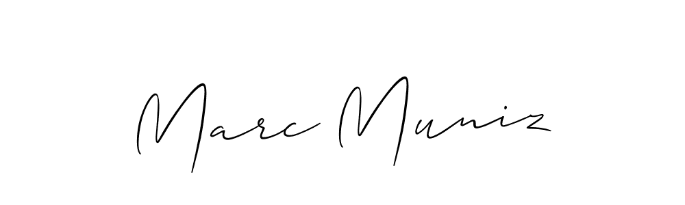 Make a beautiful signature design for name Marc Muniz. Use this online signature maker to create a handwritten signature for free. Marc Muniz signature style 2 images and pictures png