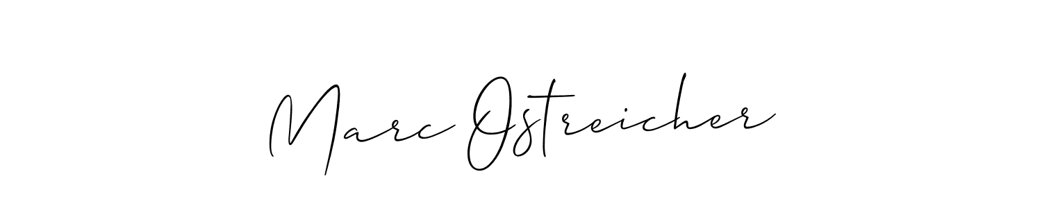 How to Draw Marc Ostreicher signature style? Allison_Script is a latest design signature styles for name Marc Ostreicher. Marc Ostreicher signature style 2 images and pictures png