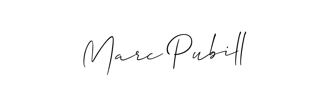Once you've used our free online signature maker to create your best signature Allison_Script style, it's time to enjoy all of the benefits that Marc Pubill name signing documents. Marc Pubill signature style 2 images and pictures png