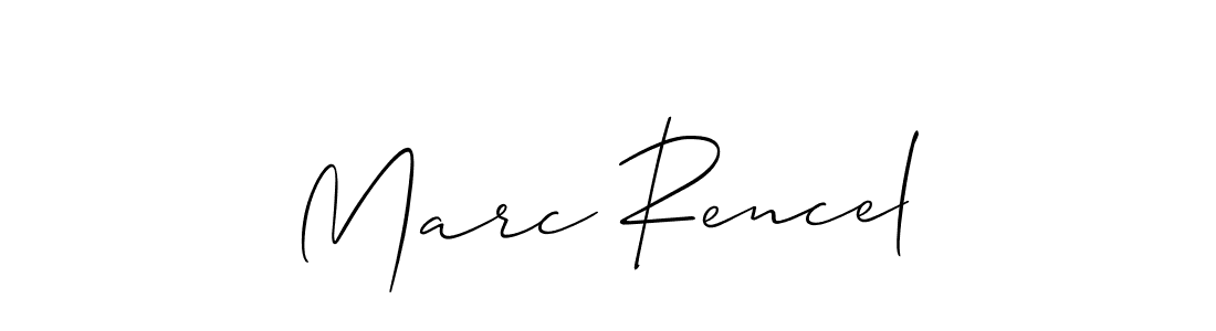 Once you've used our free online signature maker to create your best signature Allison_Script style, it's time to enjoy all of the benefits that Marc Rencel name signing documents. Marc Rencel signature style 2 images and pictures png