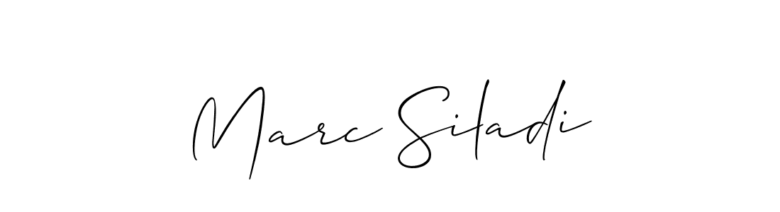 Once you've used our free online signature maker to create your best signature Allison_Script style, it's time to enjoy all of the benefits that Marc Siladi name signing documents. Marc Siladi signature style 2 images and pictures png