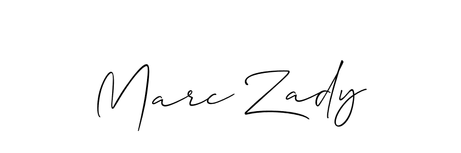 Also You can easily find your signature by using the search form. We will create Marc Zady name handwritten signature images for you free of cost using Allison_Script sign style. Marc Zady signature style 2 images and pictures png