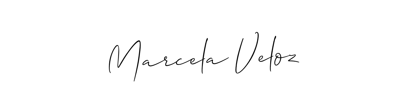 Similarly Allison_Script is the best handwritten signature design. Signature creator online .You can use it as an online autograph creator for name Marcela Veloz. Marcela Veloz signature style 2 images and pictures png