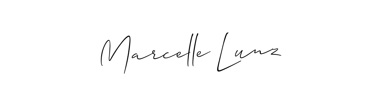 Once you've used our free online signature maker to create your best signature Allison_Script style, it's time to enjoy all of the benefits that Marcelle Lunz name signing documents. Marcelle Lunz signature style 2 images and pictures png