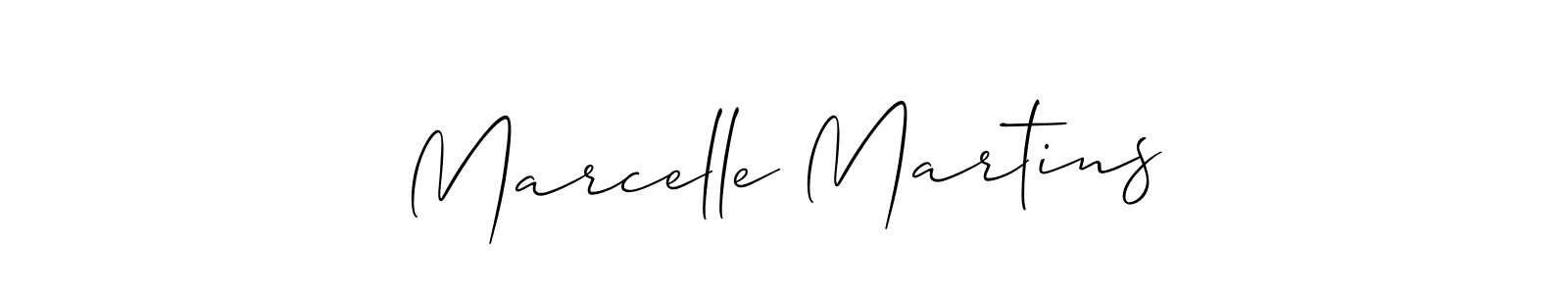 Similarly Allison_Script is the best handwritten signature design. Signature creator online .You can use it as an online autograph creator for name Marcelle Martins. Marcelle Martins signature style 2 images and pictures png