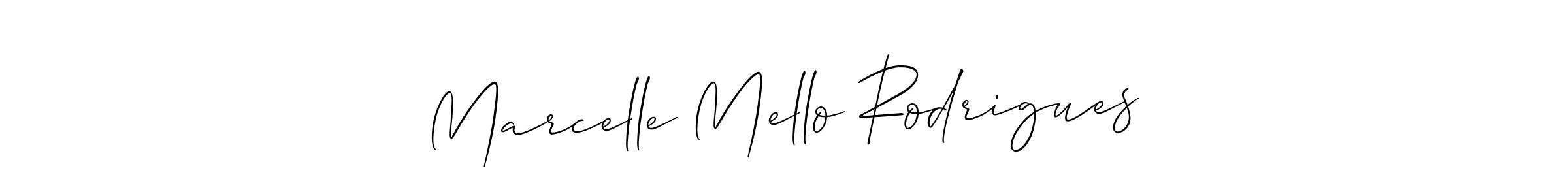 Best and Professional Signature Style for Marcelle Mello Rodrigues. Allison_Script Best Signature Style Collection. Marcelle Mello Rodrigues signature style 2 images and pictures png