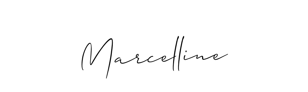 Similarly Allison_Script is the best handwritten signature design. Signature creator online .You can use it as an online autograph creator for name Marcelline. Marcelline signature style 2 images and pictures png