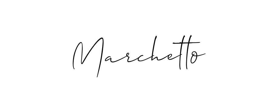 Marchetto stylish signature style. Best Handwritten Sign (Allison_Script) for my name. Handwritten Signature Collection Ideas for my name Marchetto. Marchetto signature style 2 images and pictures png