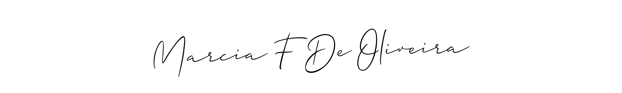 Here are the top 10 professional signature styles for the name Marcia F De Oliveira. These are the best autograph styles you can use for your name. Marcia F De Oliveira signature style 2 images and pictures png