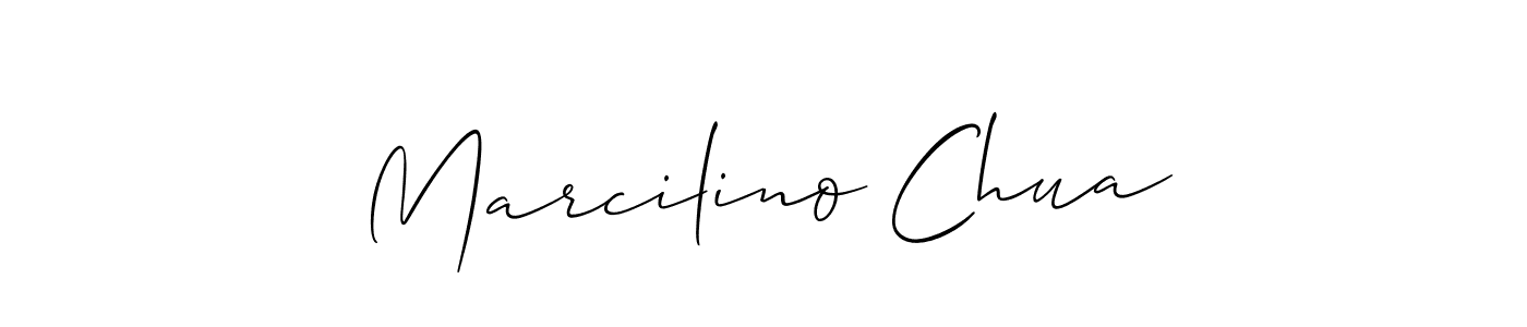 Make a beautiful signature design for name Marcilino Chua. Use this online signature maker to create a handwritten signature for free. Marcilino Chua signature style 2 images and pictures png