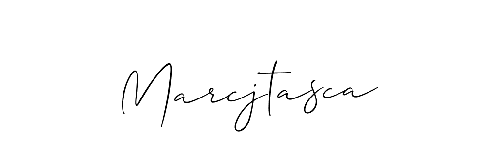 Check out images of Autograph of Marcjtasca name. Actor Marcjtasca Signature Style. Allison_Script is a professional sign style online. Marcjtasca signature style 2 images and pictures png