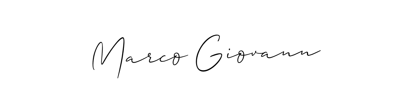 Once you've used our free online signature maker to create your best signature Allison_Script style, it's time to enjoy all of the benefits that Marco Giovann name signing documents. Marco Giovann signature style 2 images and pictures png