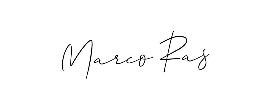 Marco Ras stylish signature style. Best Handwritten Sign (Allison_Script) for my name. Handwritten Signature Collection Ideas for my name Marco Ras. Marco Ras signature style 2 images and pictures png