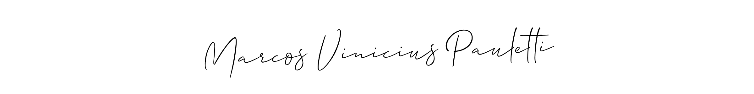 Once you've used our free online signature maker to create your best signature Allison_Script style, it's time to enjoy all of the benefits that Marcos Vinicius Pauletti name signing documents. Marcos Vinicius Pauletti signature style 2 images and pictures png