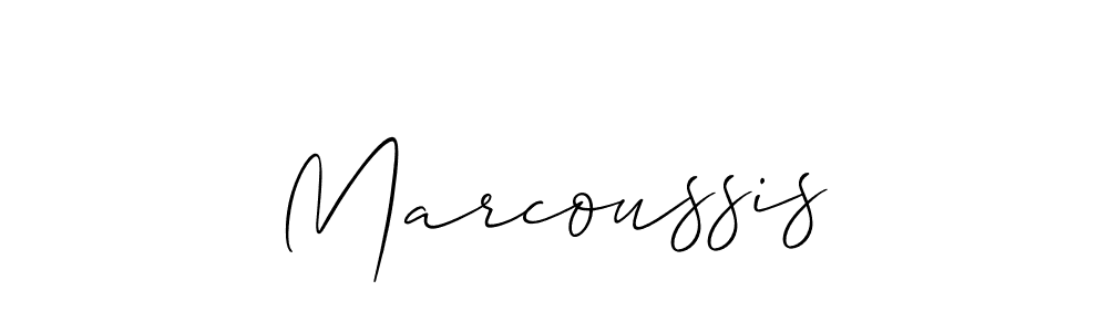 How to Draw Marcoussis signature style? Allison_Script is a latest design signature styles for name Marcoussis. Marcoussis signature style 2 images and pictures png