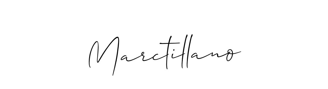 Make a beautiful signature design for name Marctillano. Use this online signature maker to create a handwritten signature for free. Marctillano signature style 2 images and pictures png