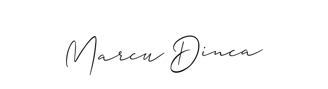 Check out images of Autograph of Marcu Dinca name. Actor Marcu Dinca Signature Style. Allison_Script is a professional sign style online. Marcu Dinca signature style 2 images and pictures png